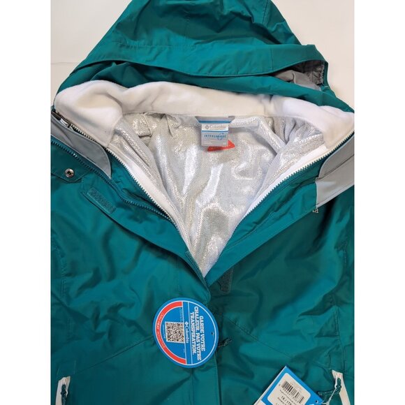 COLUMBIA Bugaboo Womens 1X Plus Size 3-in-1 Interchange Parka/Jacket/Coat $195 - Picture 4 of 5